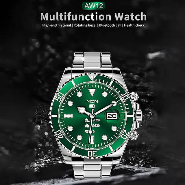 Montre intelligente AW12 1,28 pouce