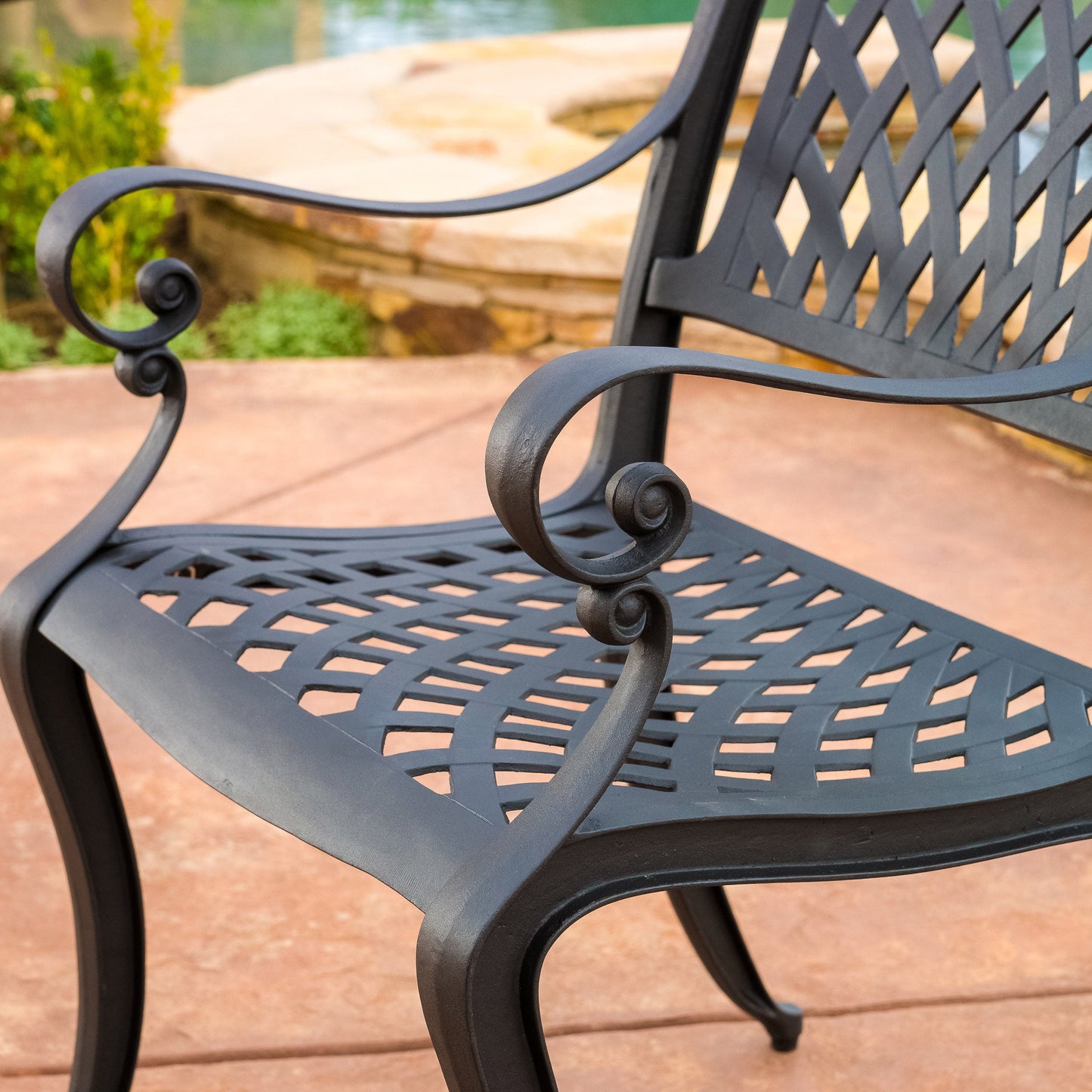 Cayman Arch Mesh I Chair Set of 2