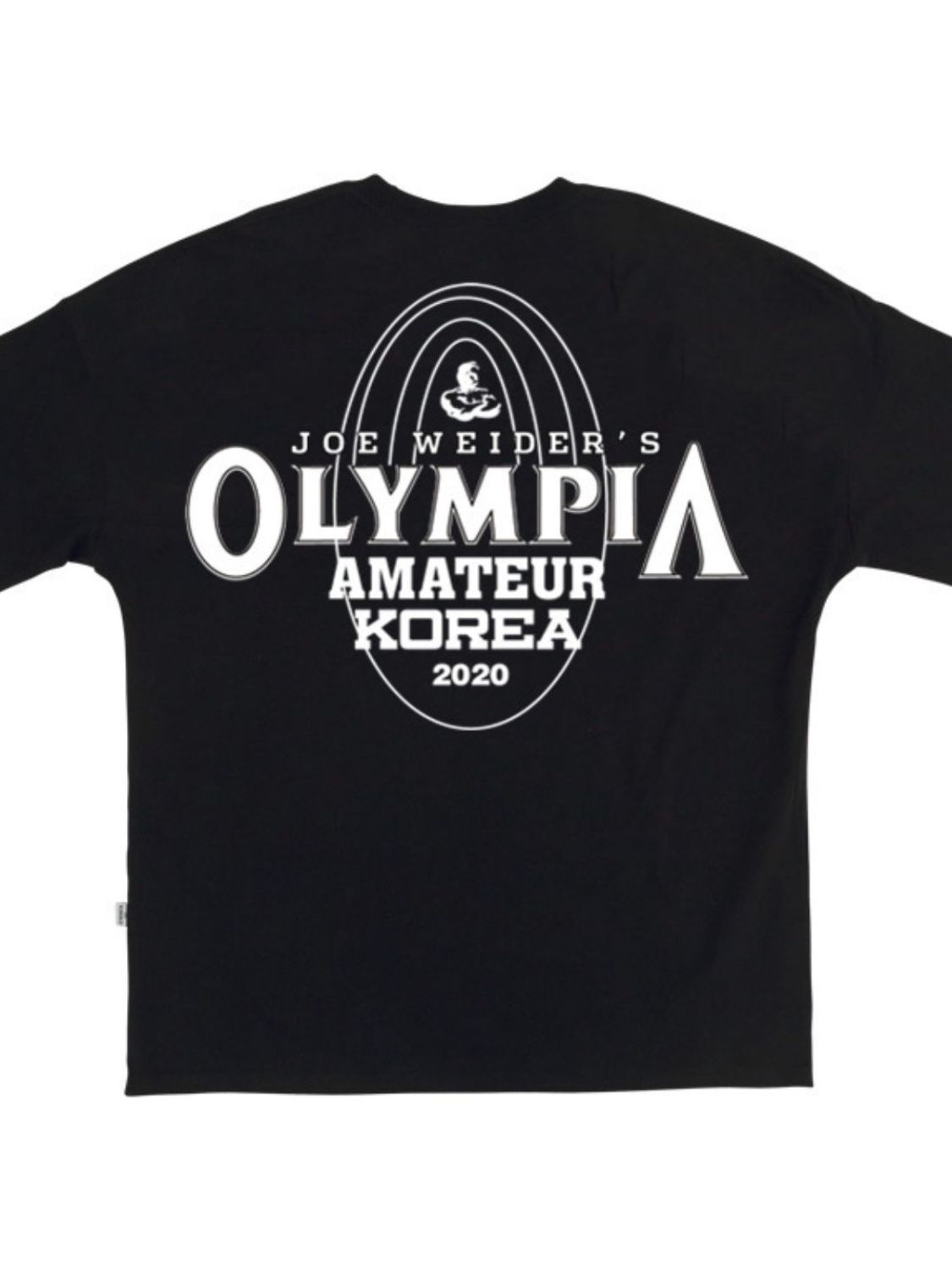 Men's Plus Size Letter Round Neck Short Sleeve T-Shirt