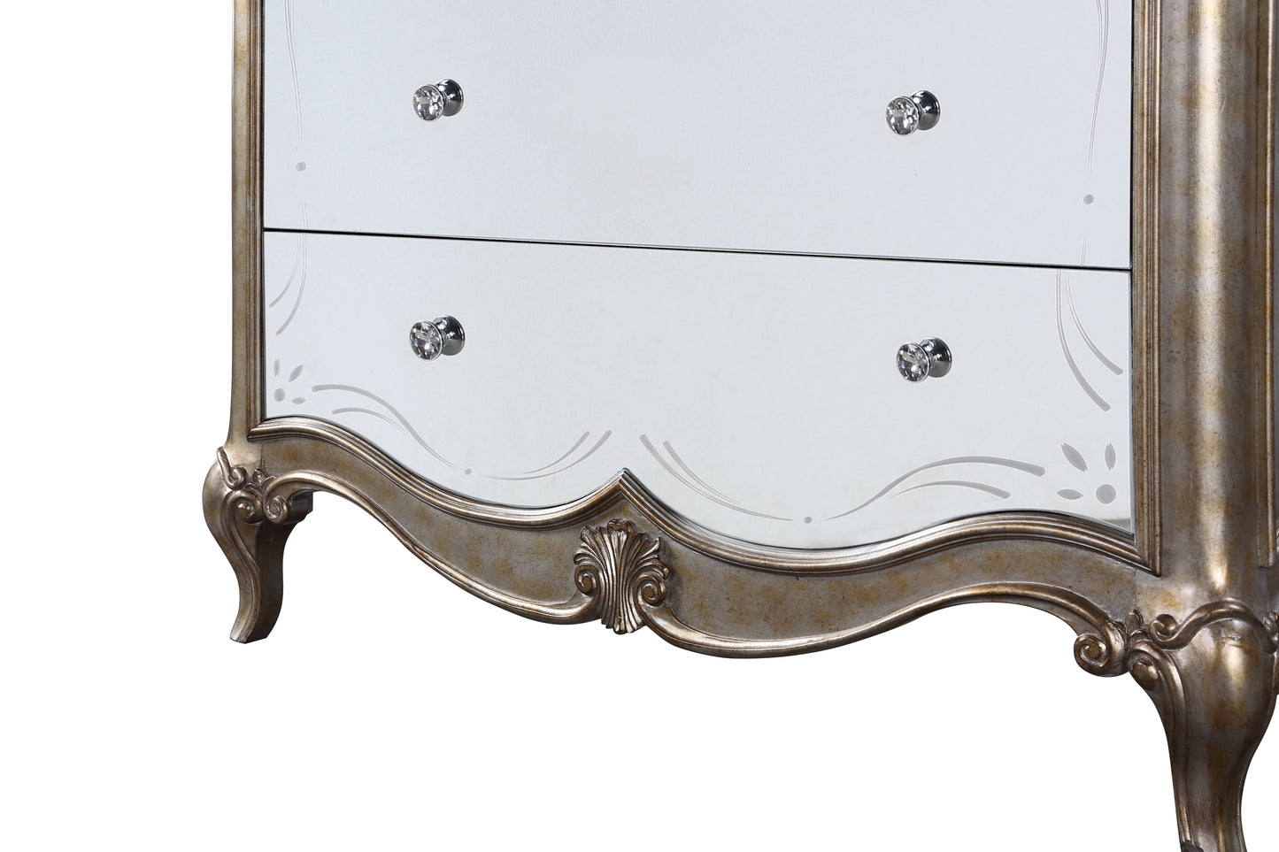 Esteban Antique Champagne Finish Chest