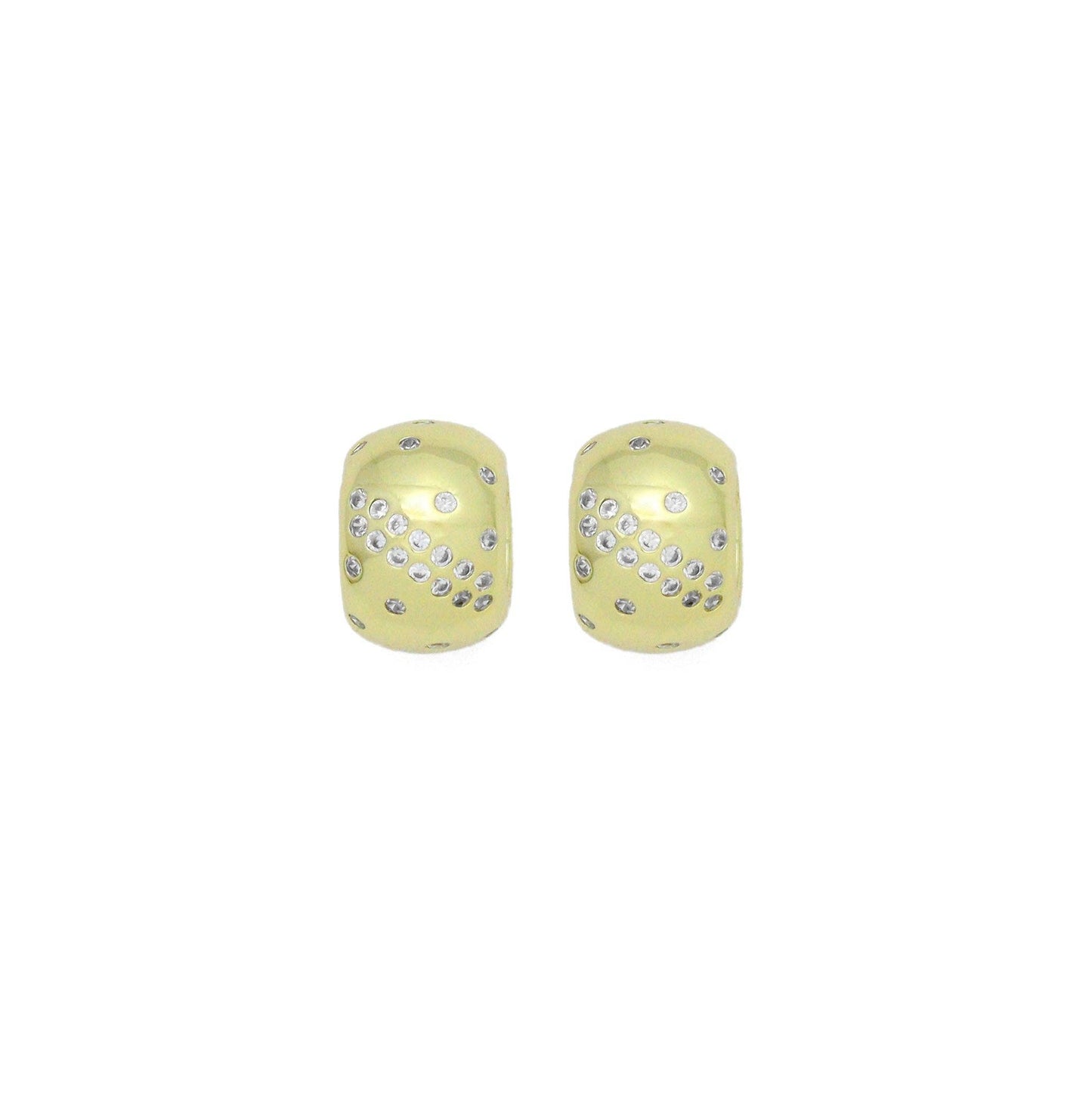 CZ Large Hole Donut Spacer Bead, Sku#LK1160
