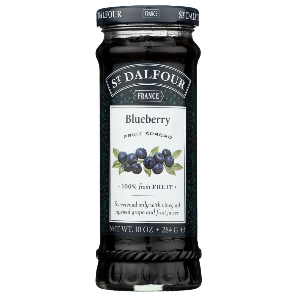 ST DALFOUR: Blueberry Fruit Spread, 10 oz