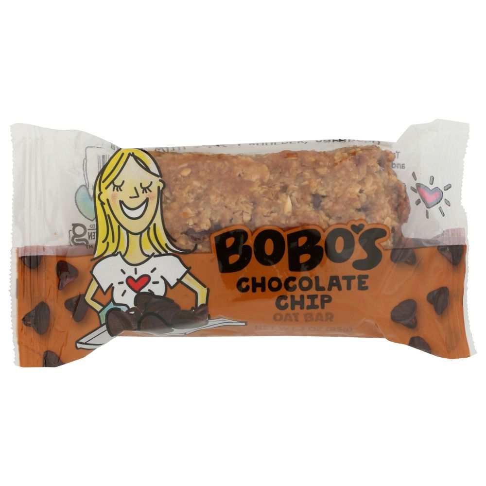 BOBO'S OAT BARS: Chocolate Chip Oat Bar, 3 oz