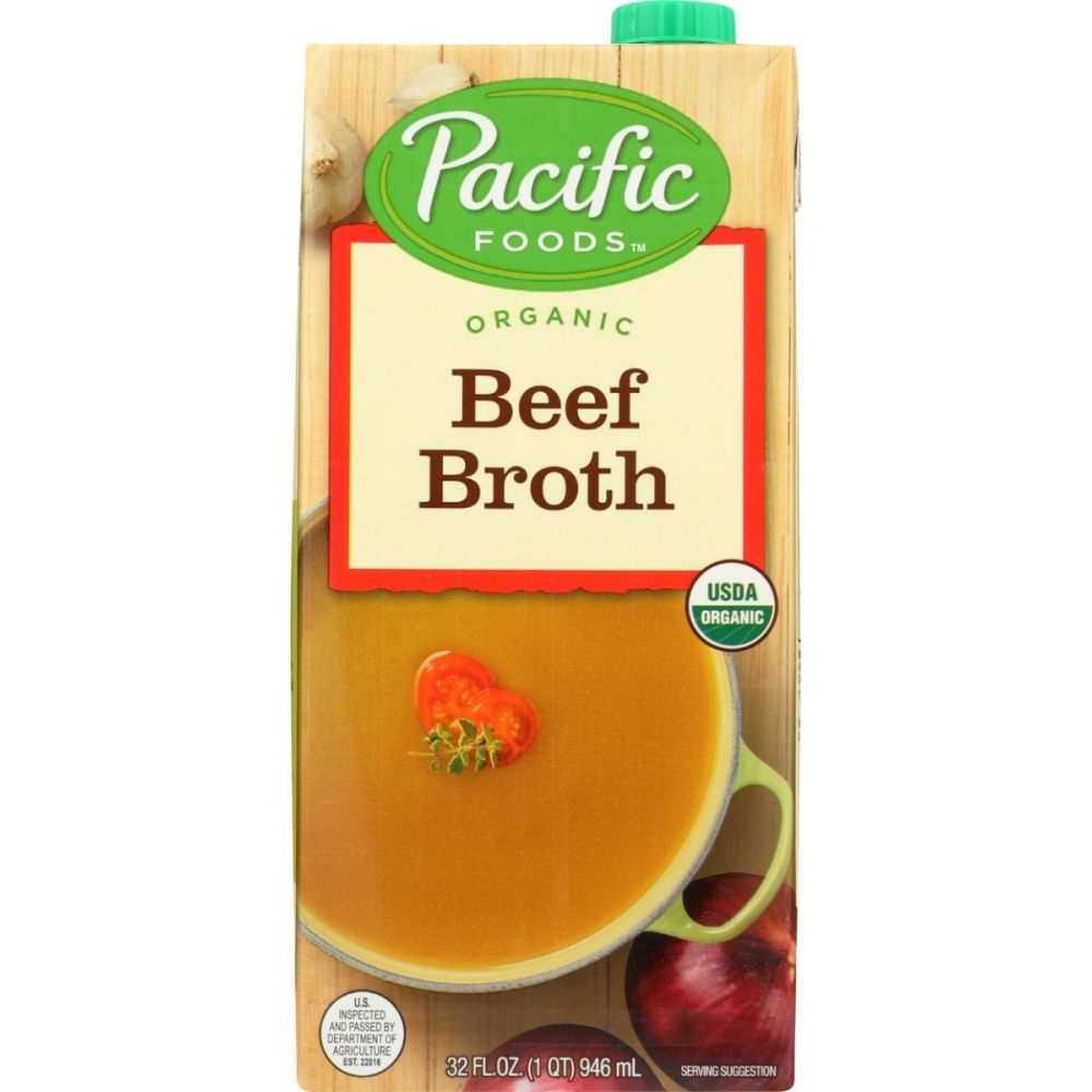 PACIFIC FOODS: Organic Beef Broth, 32 oz