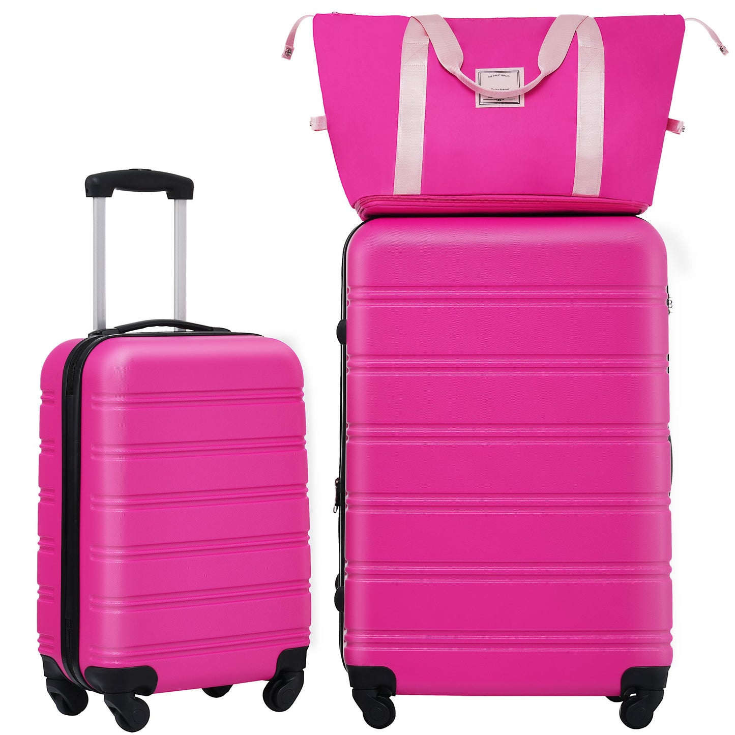 Hardshell Luggage Sets 2Pcs + Bag Spinner Suitcase