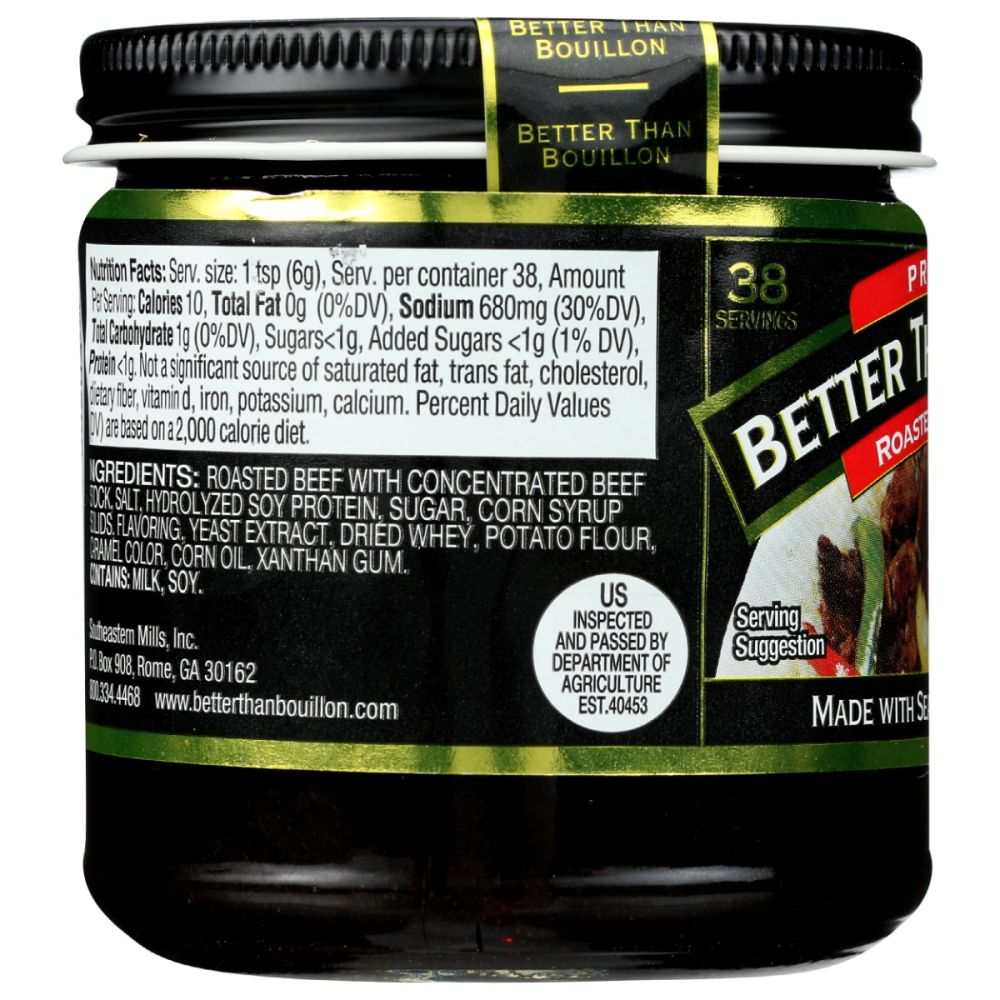 BETTER THAN BOUILLON: Roasted Beef Base, 8 oz