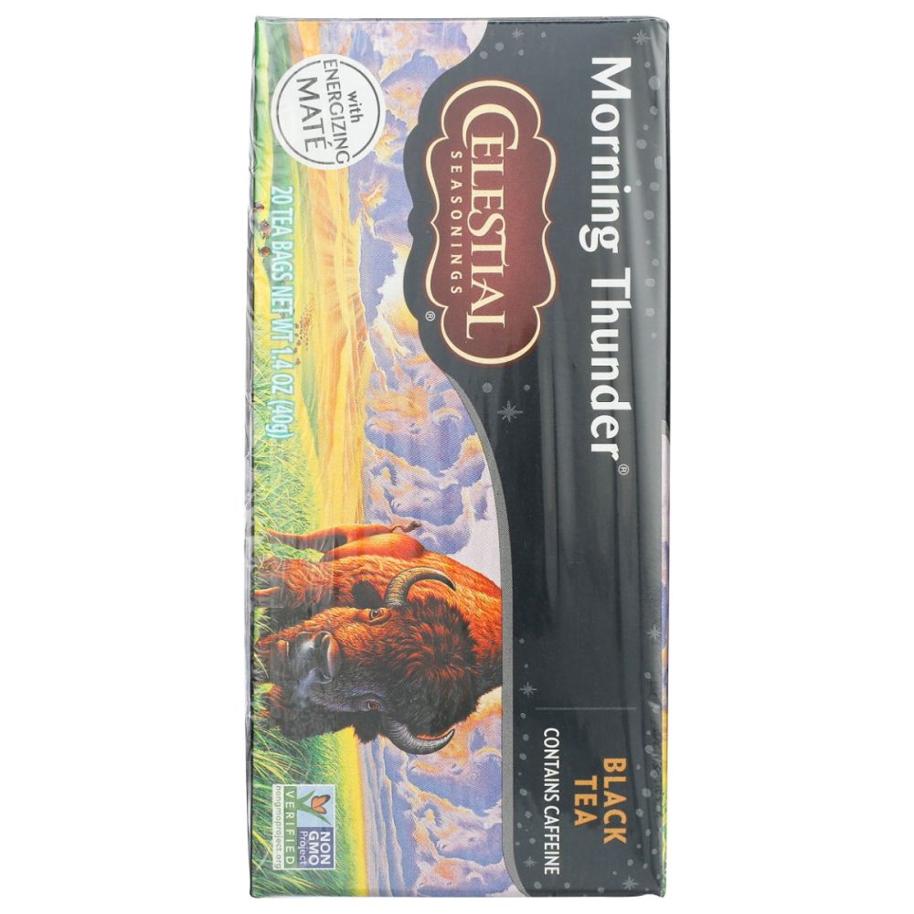 CELESTIAL SEASONINGS: Morning Thunder Black Tea, 20 bg