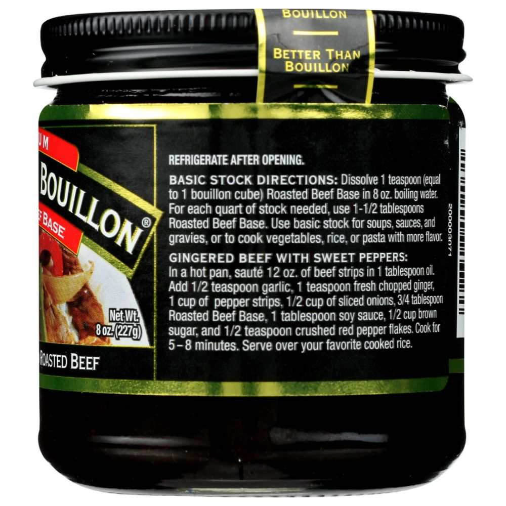 BETTER THAN BOUILLON: Roasted Beef Base, 8 oz