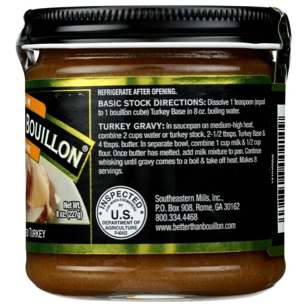 BETTER THAN BOUILLON: Roasted Turkey Base, 8 oz