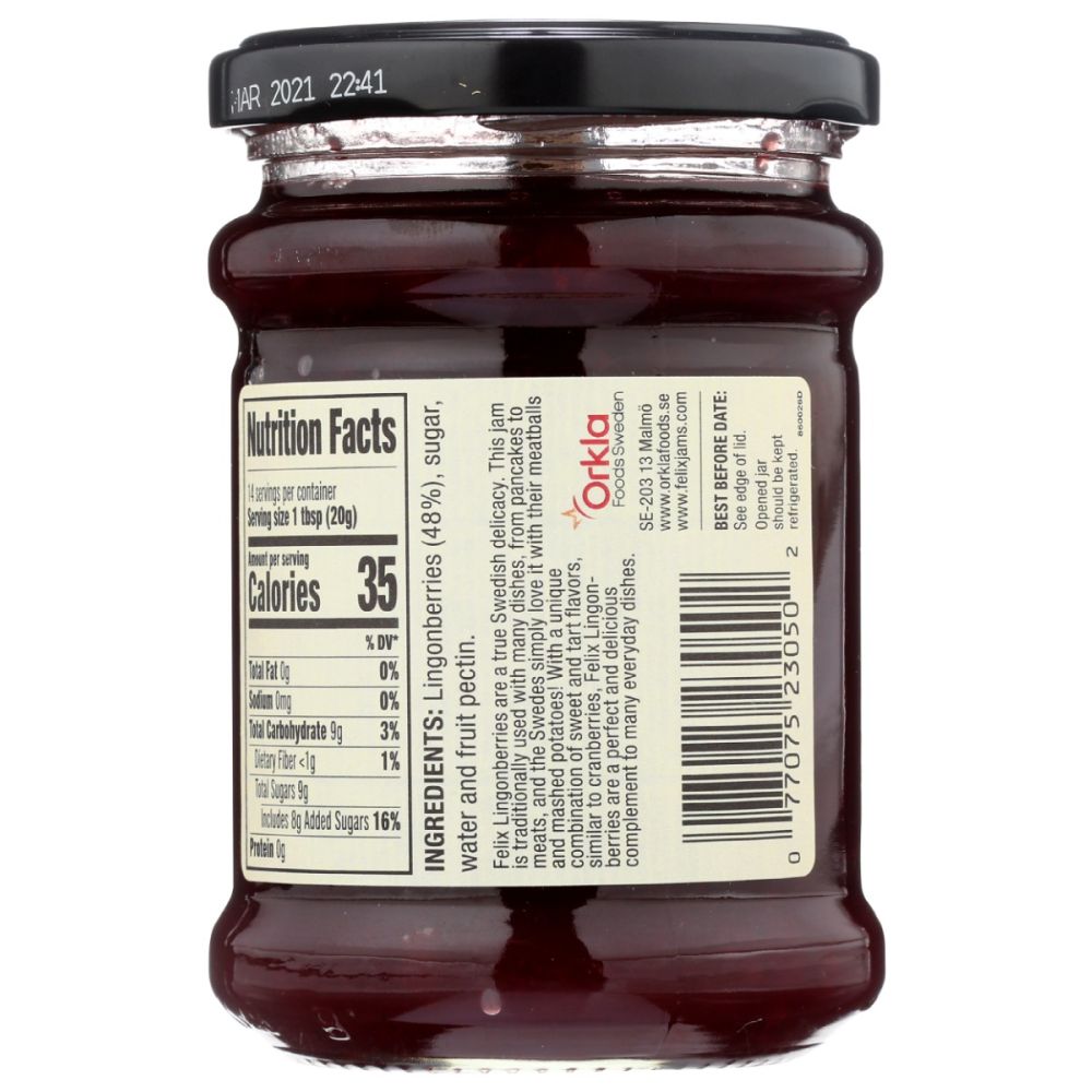 FELIX: Lingonberries, 10 oz