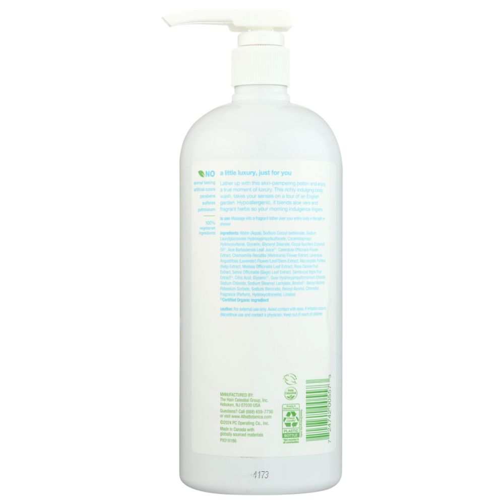 ALBA BOTANICA: Very Emollient Body Wash Midnight Tuberose, 32 oz