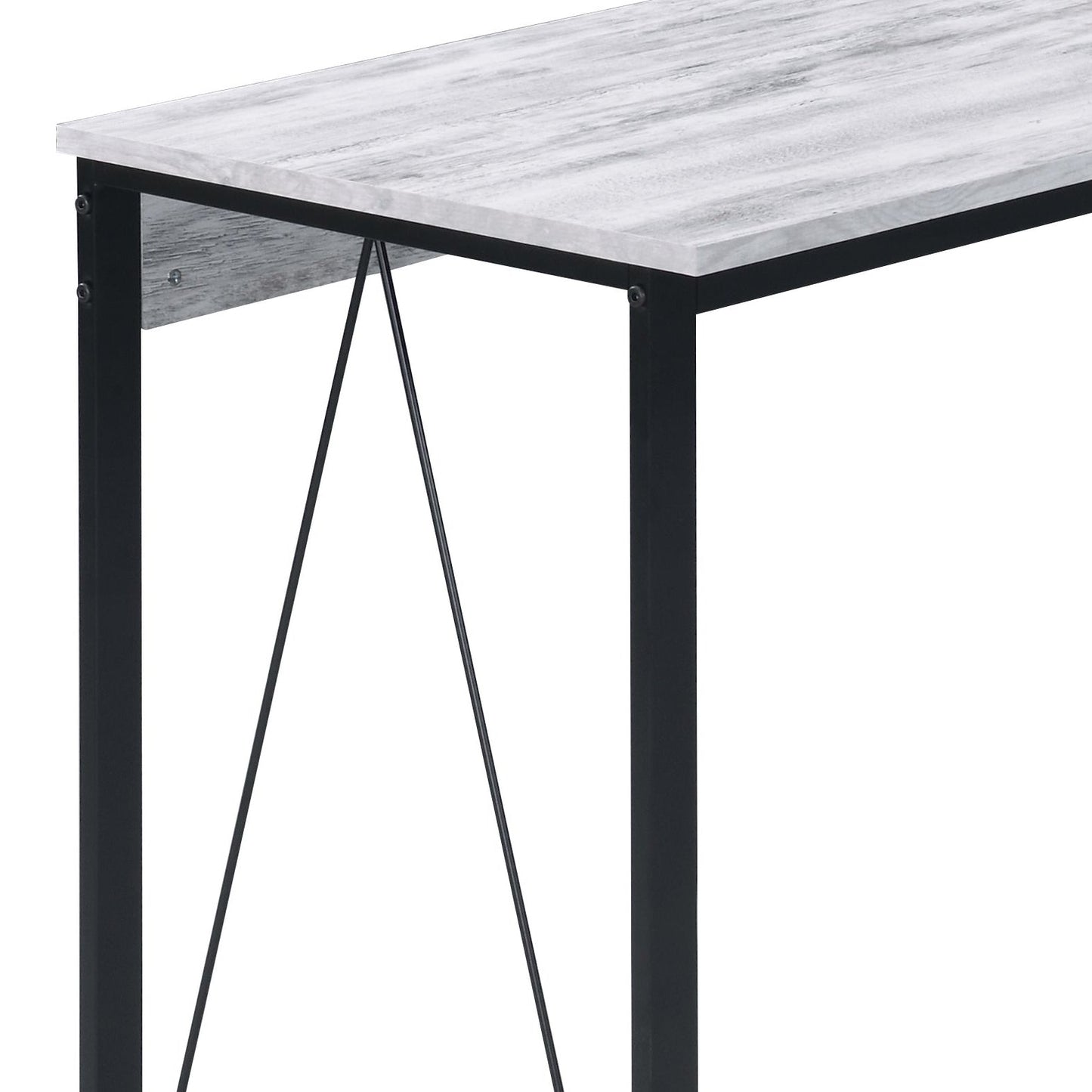 Zaidin Antique White Desk