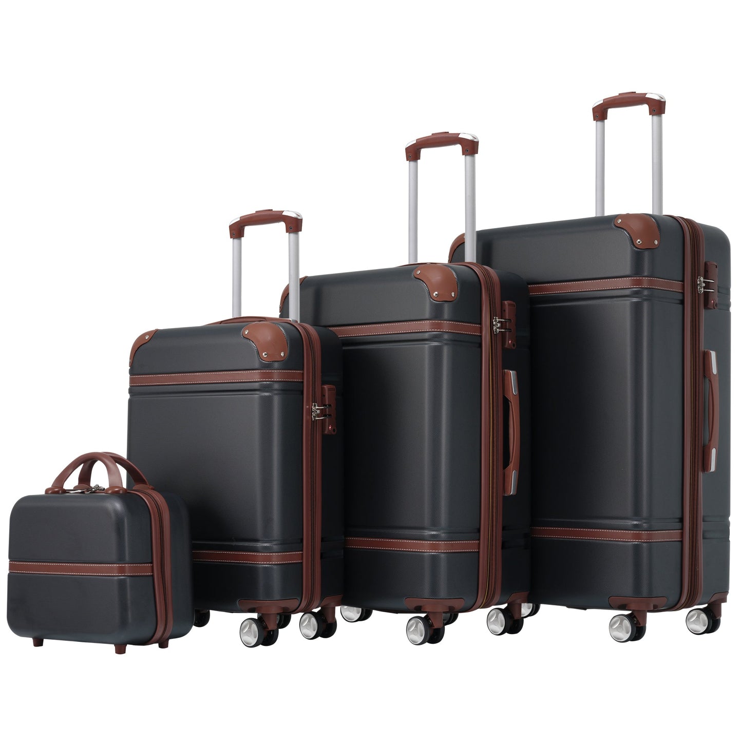 Hardshell Luggage Sets - 4 Pieces with TSA Lock