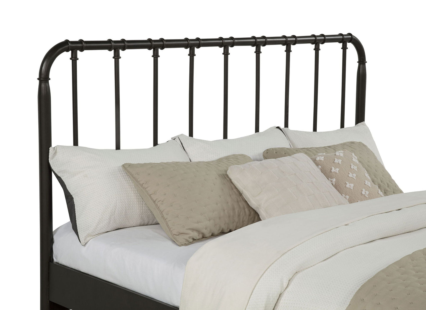 Rocco All Wood Water Pipe Open Frame Eastern King Bed Dark Bronze