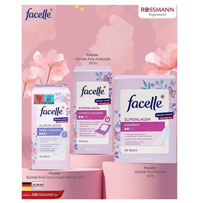 Facelle Daily Pad Normal 50 Pieces