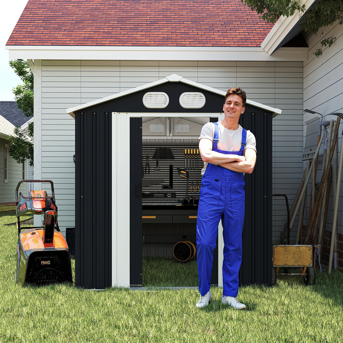 Campcraft 8x6 FT Outdoor Storage Shed