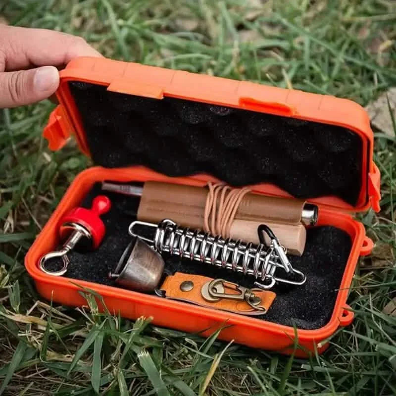 Boîte à outils EDC durable – antichoc et étanche, organisateur de voyage compact