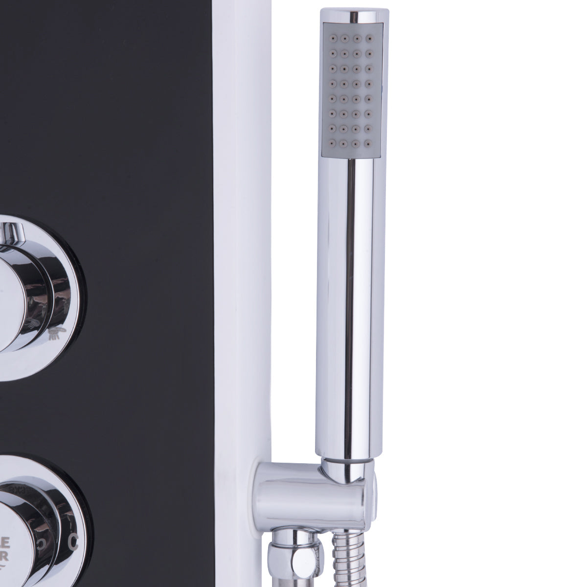 Bathroom ABS Shower Panel with Massage Jets & Hand Shower 