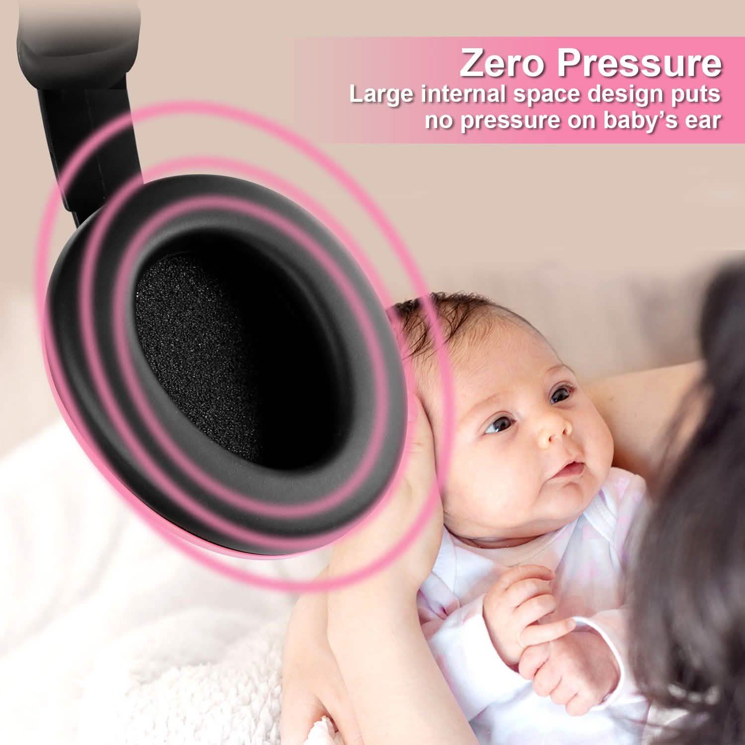 Cache-oreilles de protection auditive pour bébé