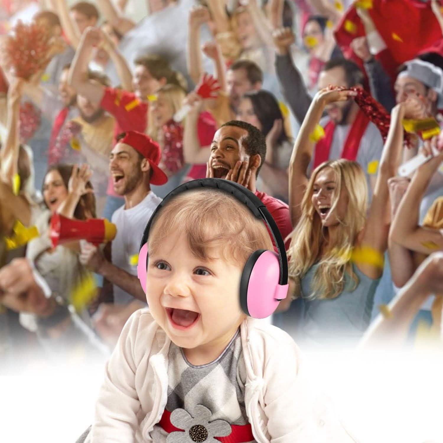 Cache-oreilles de protection auditive pour bébé