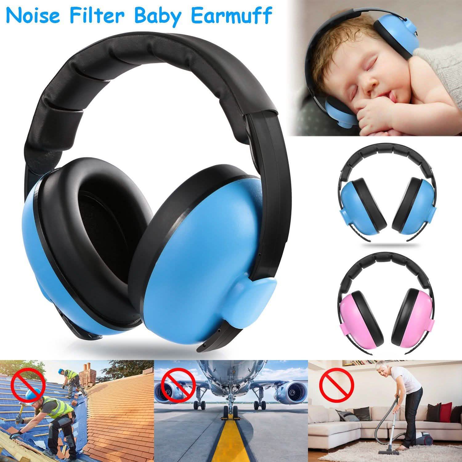 Cache-oreilles de protection auditive pour bébé