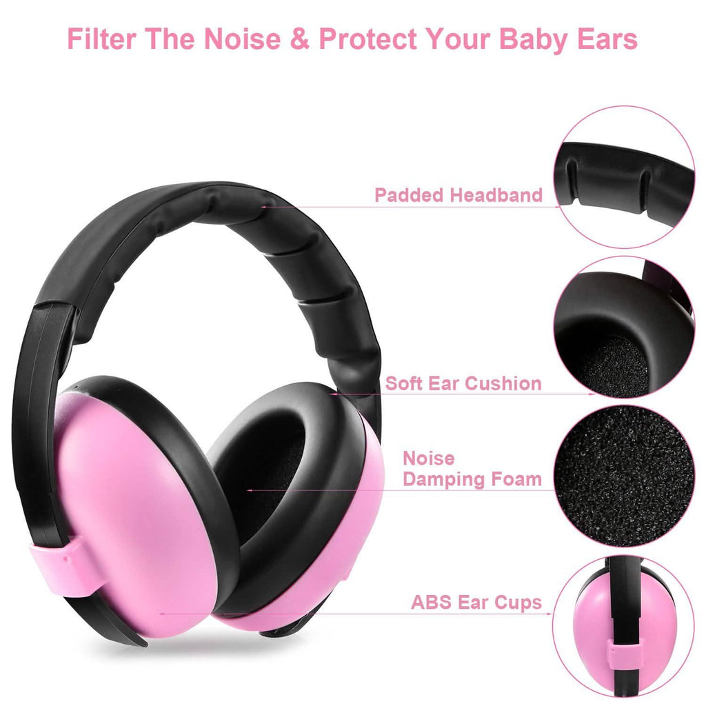Cache-oreilles de protection auditive pour bébé