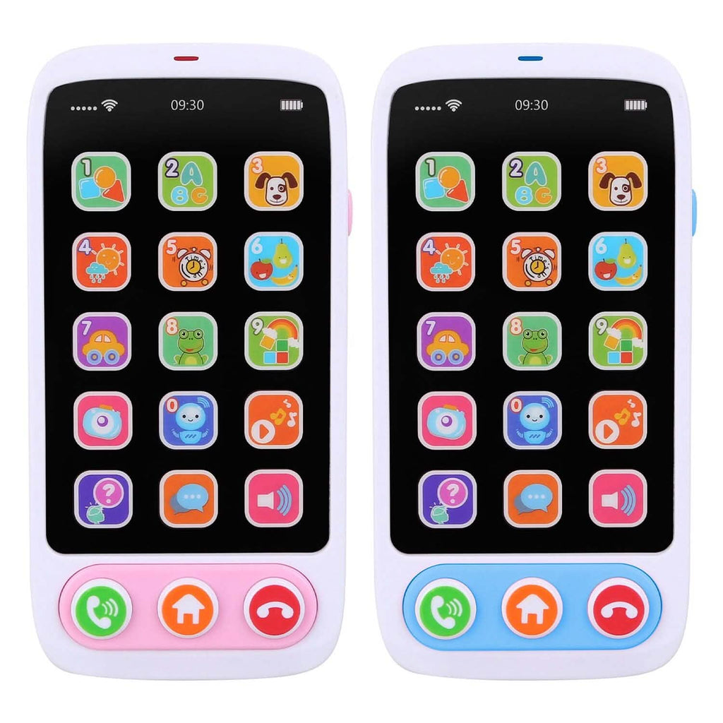 Téléphone Interactif Éducatif pour Bébé avec Musique et Lumières