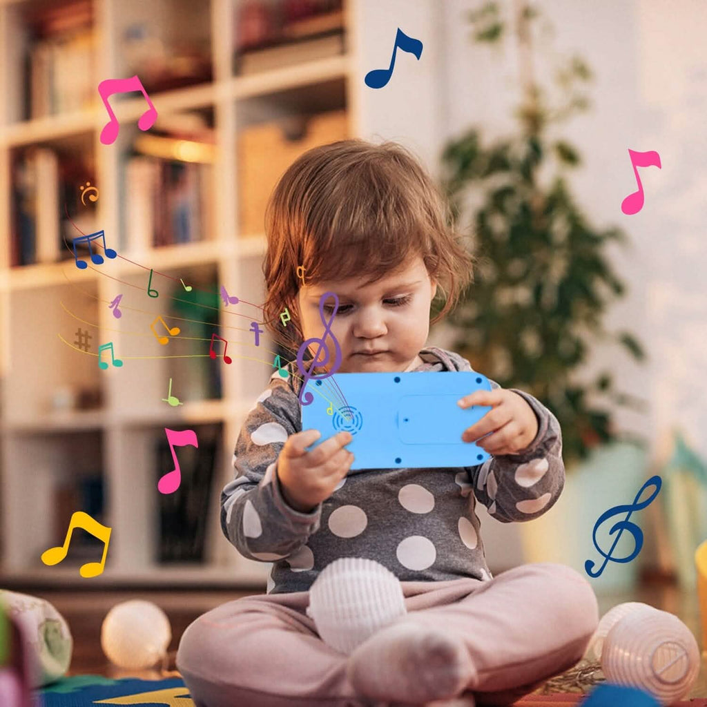 Téléphone Interactif Éducatif pour Bébé avec Musique et Lumières