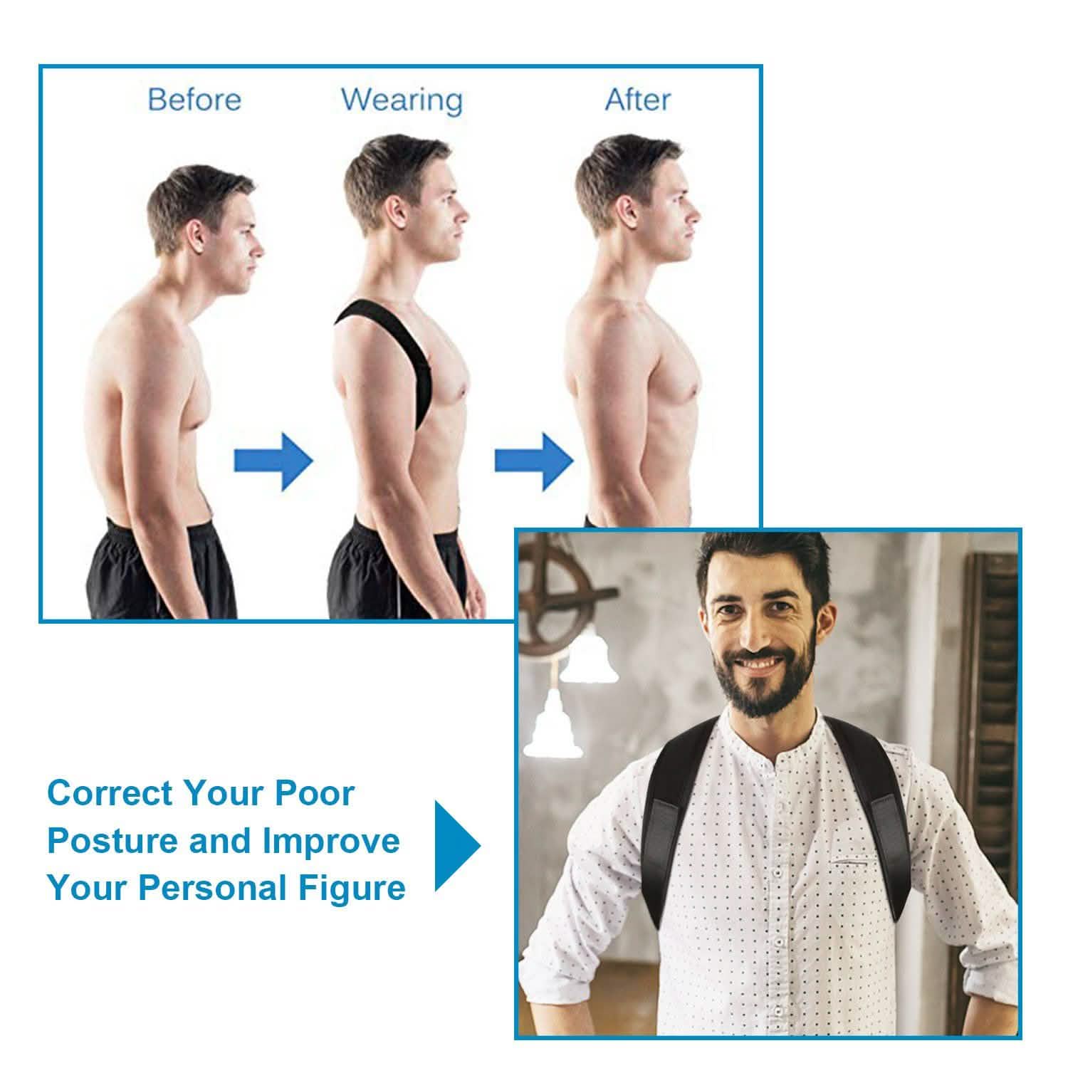 Back Posture Adjustable Corrector