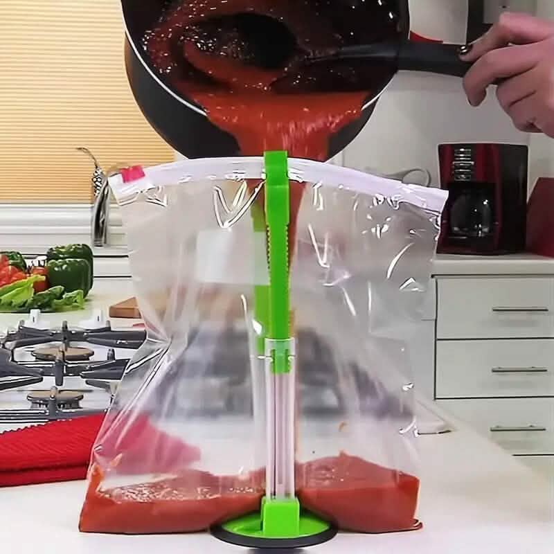 バギーラックホルダープラスチックバッグ（食品準備用）