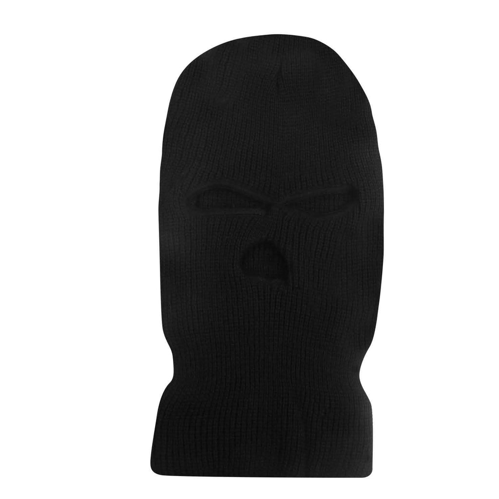 Balaclava Face Mask 3-Hole Knitted Windproof Ski Mask Full Face Cover