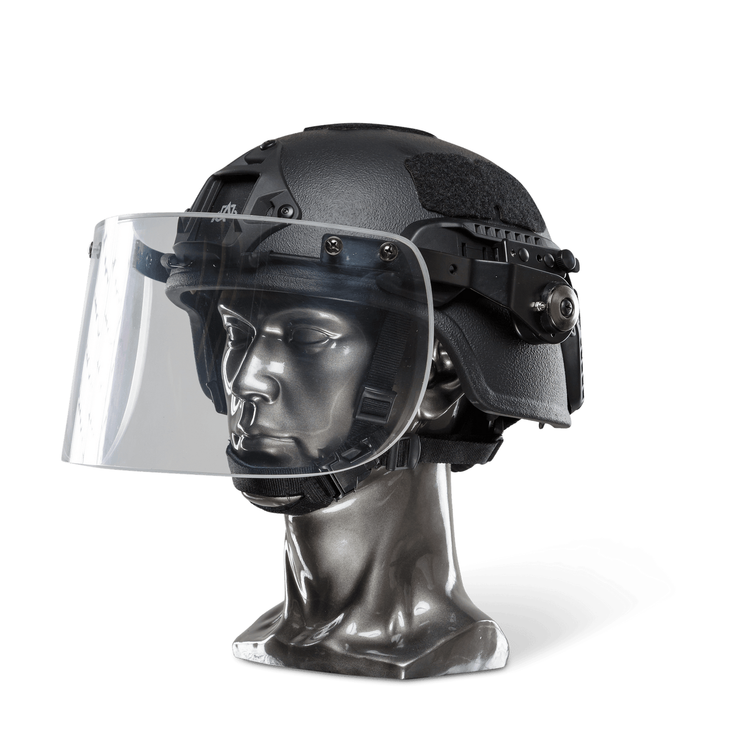 Ballistic Helmet with Face Shield - NIJ Level IIIA+
