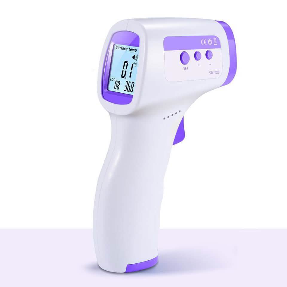 Thermomètre frontal infrarouge numérique sans contact Banne - SM-T20