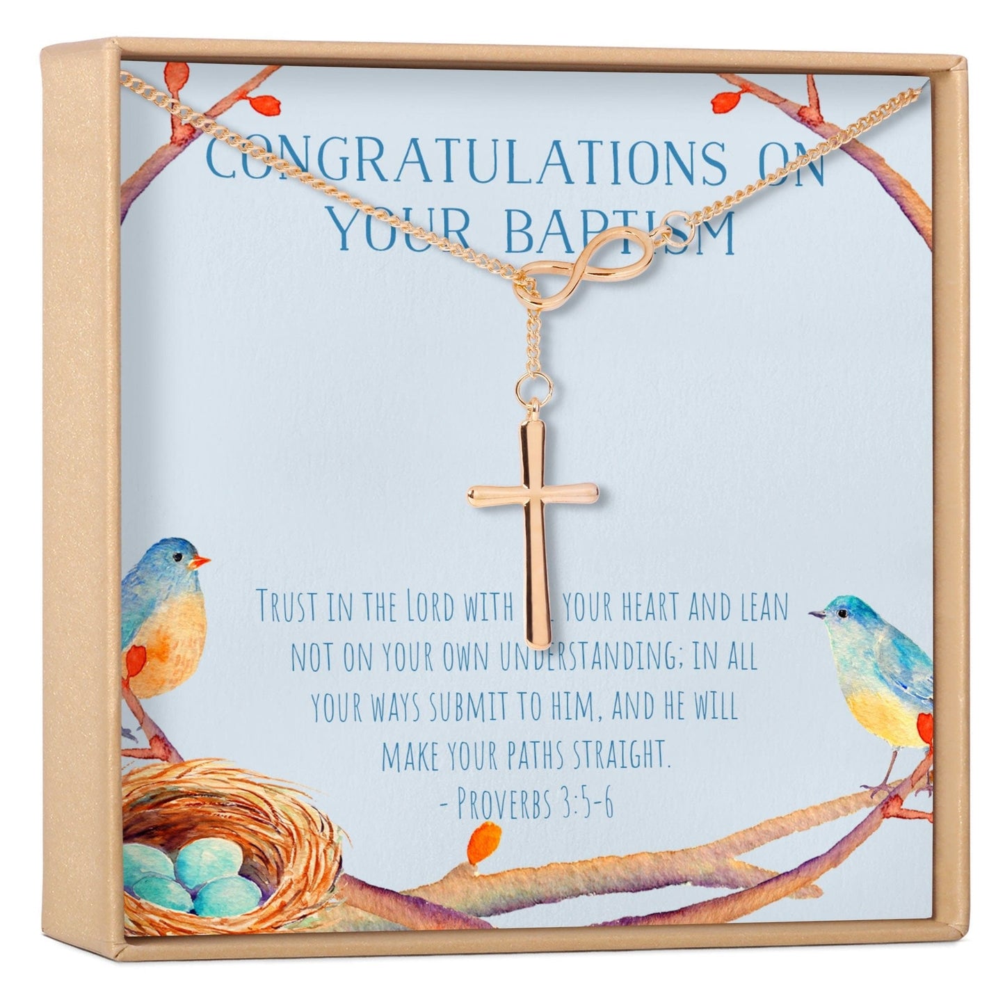 Baptism Cross Necklace