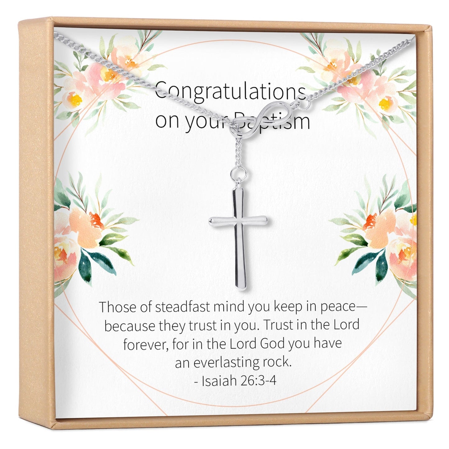 Baptism Cross Necklace