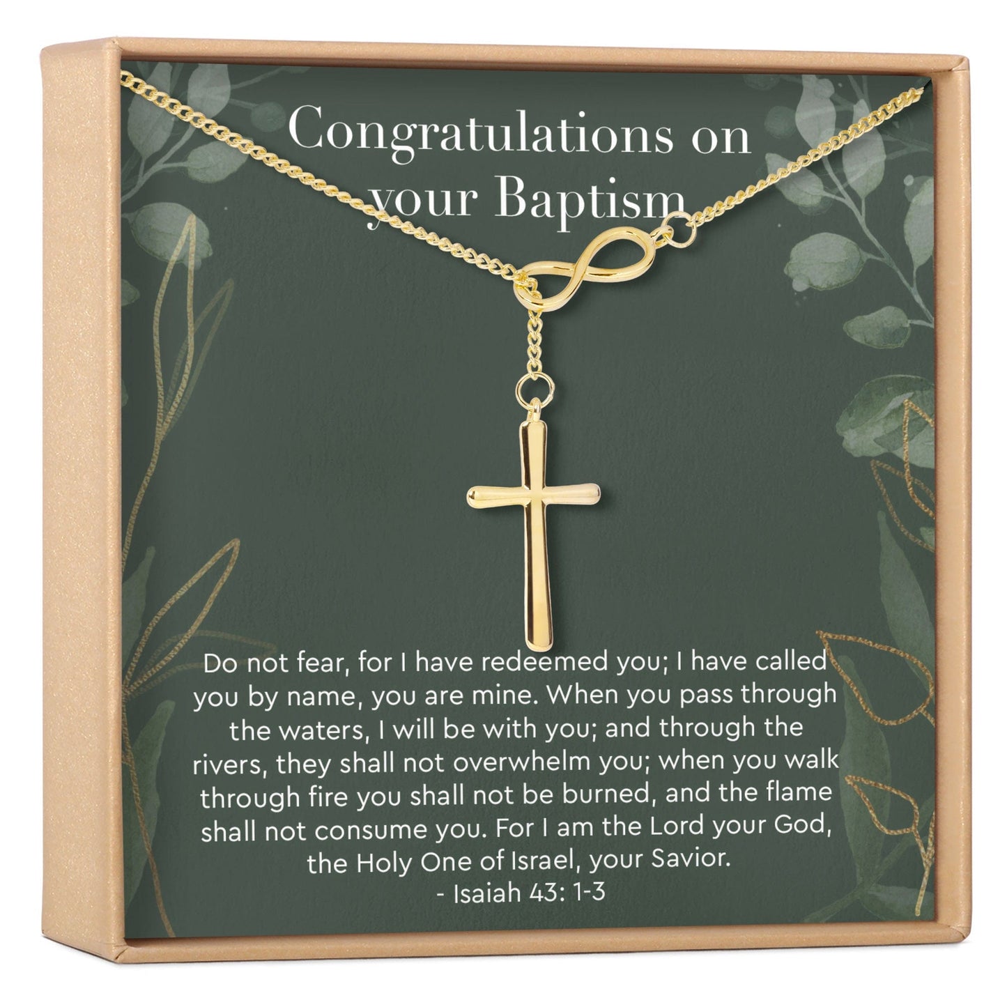 Baptism Cross Necklace