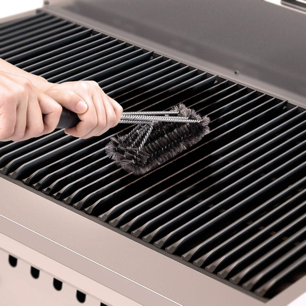 Barbestar 18インチ 3-in-1 安全バーベキューグリルブラシ ワイヤーブラシ