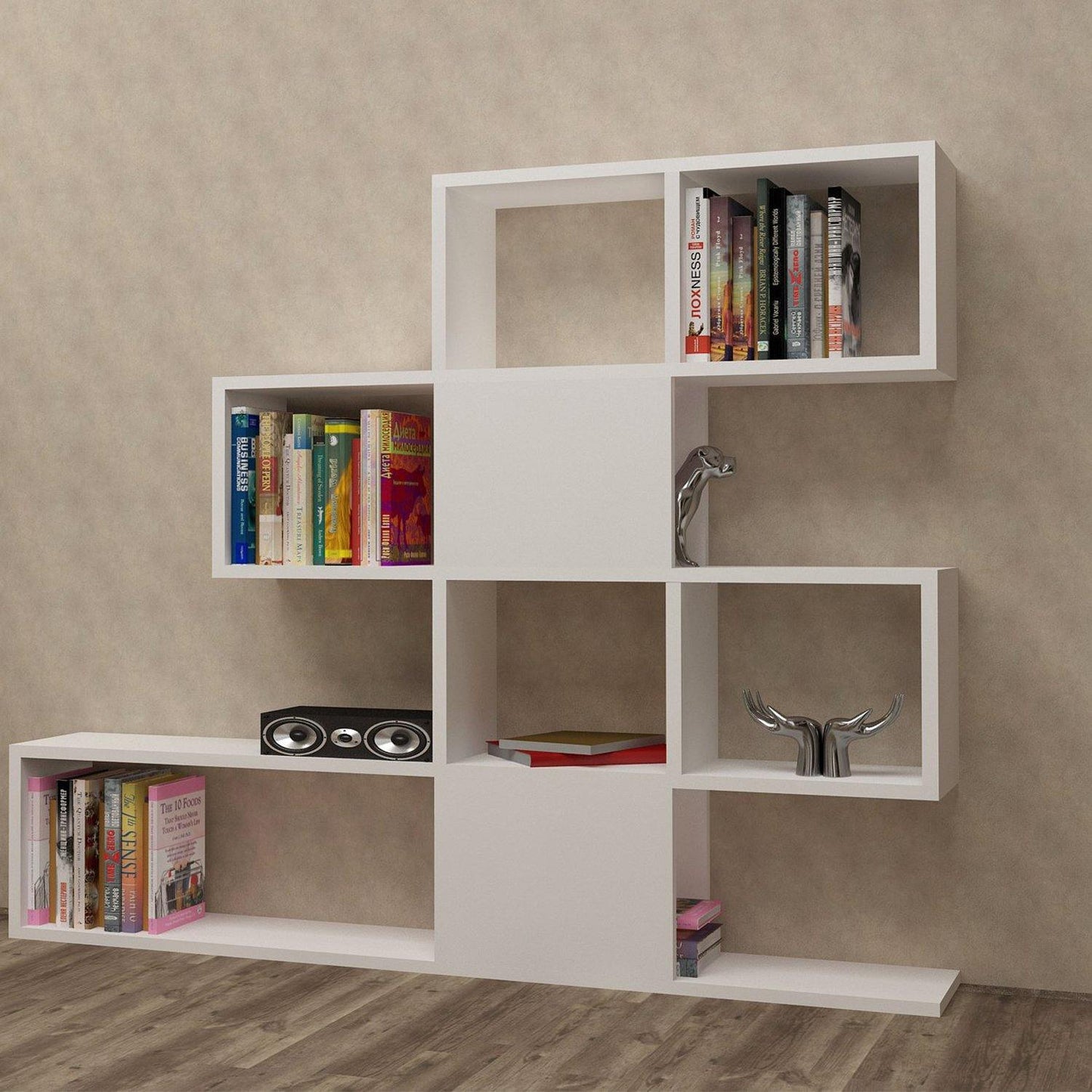 Karlin 43" Tall Accent Bookcase