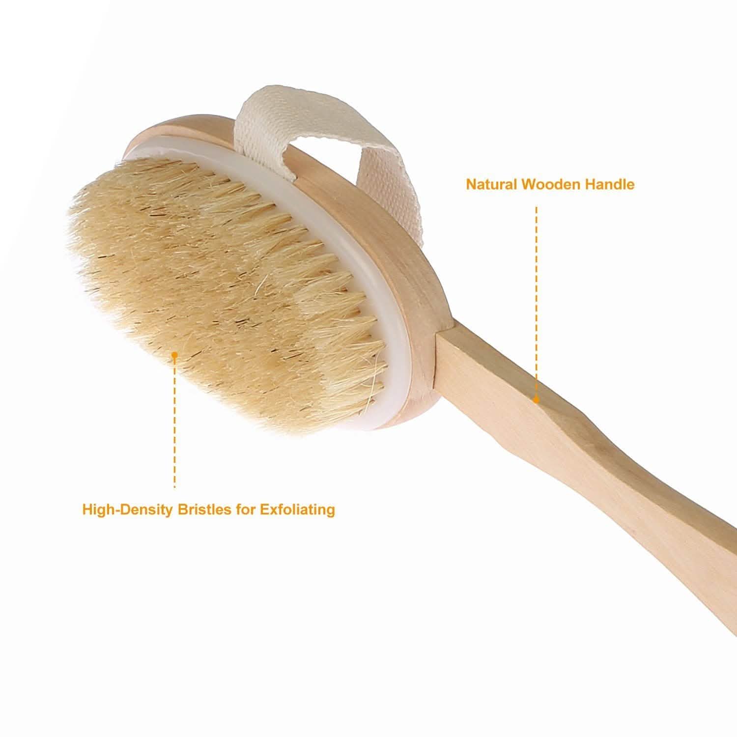 Brosse de bain 38 cm Nettoyant pour le dos du corps sous la douche