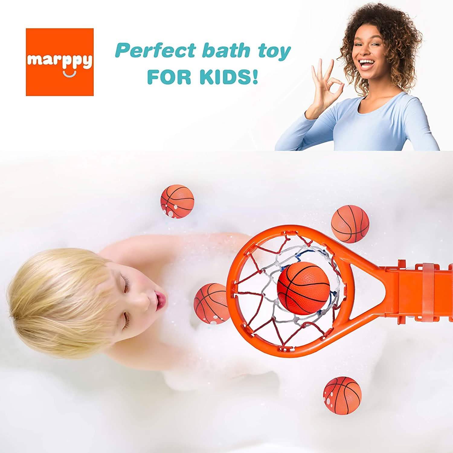Panier de basket pour le bain des enfants