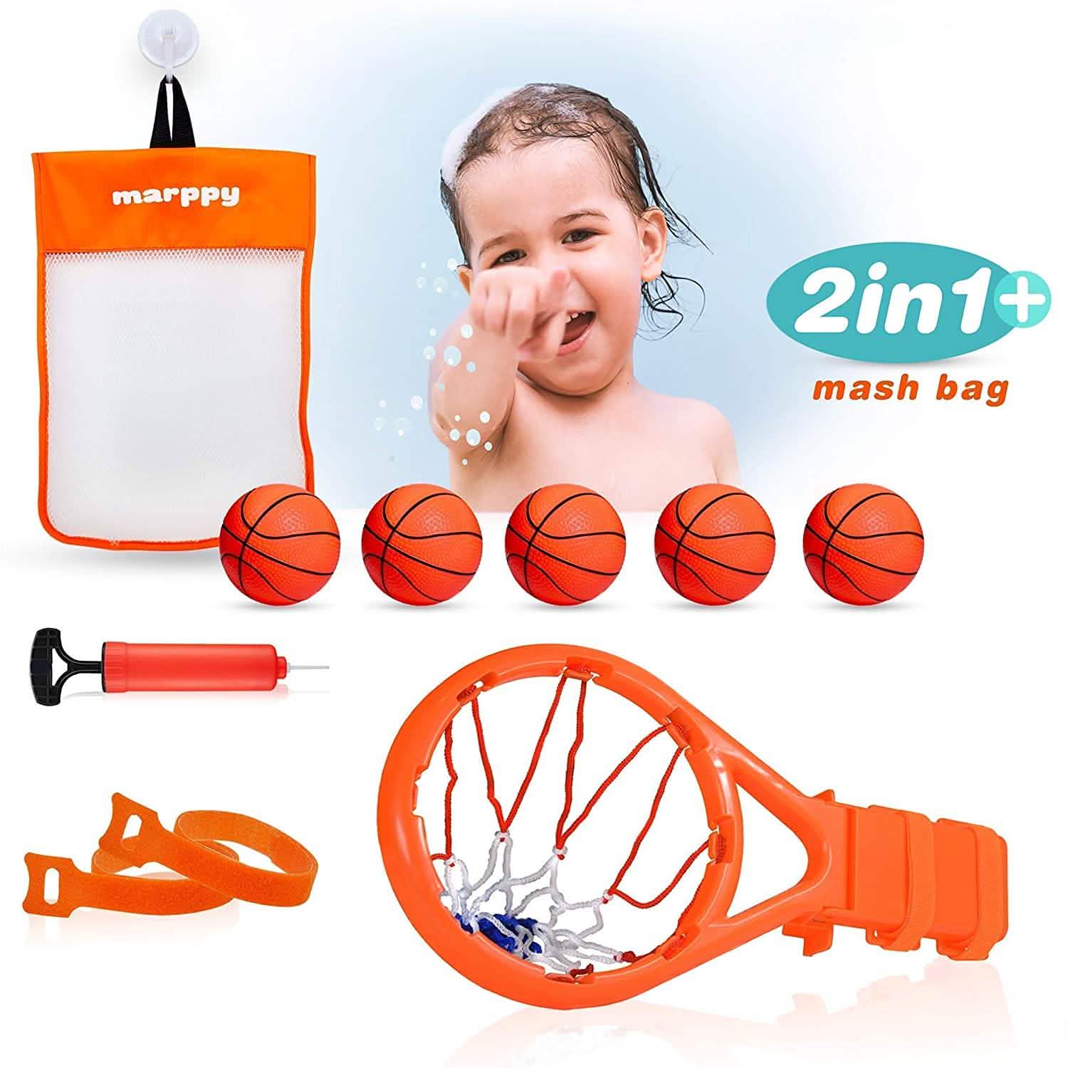 Panier de basket pour le bain des enfants