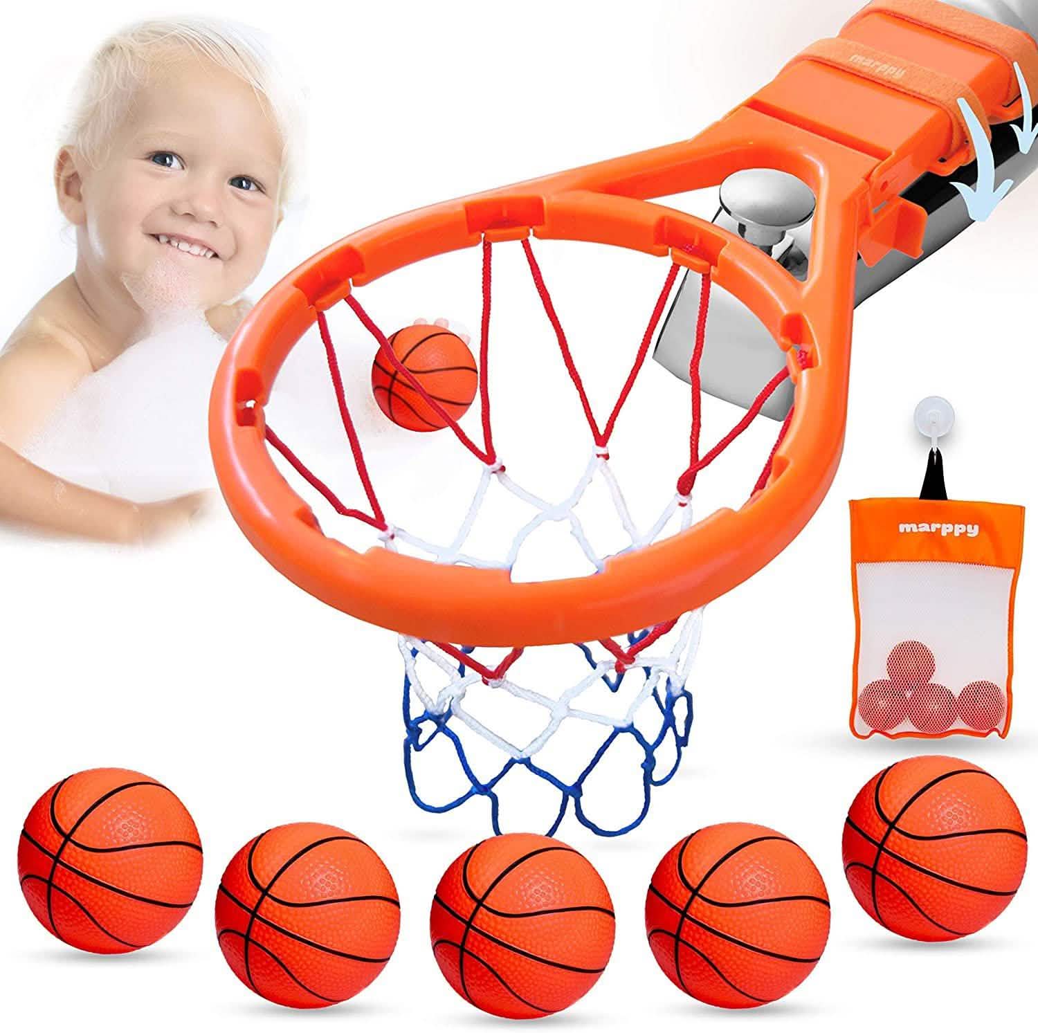 Panier de basket pour le bain des enfants