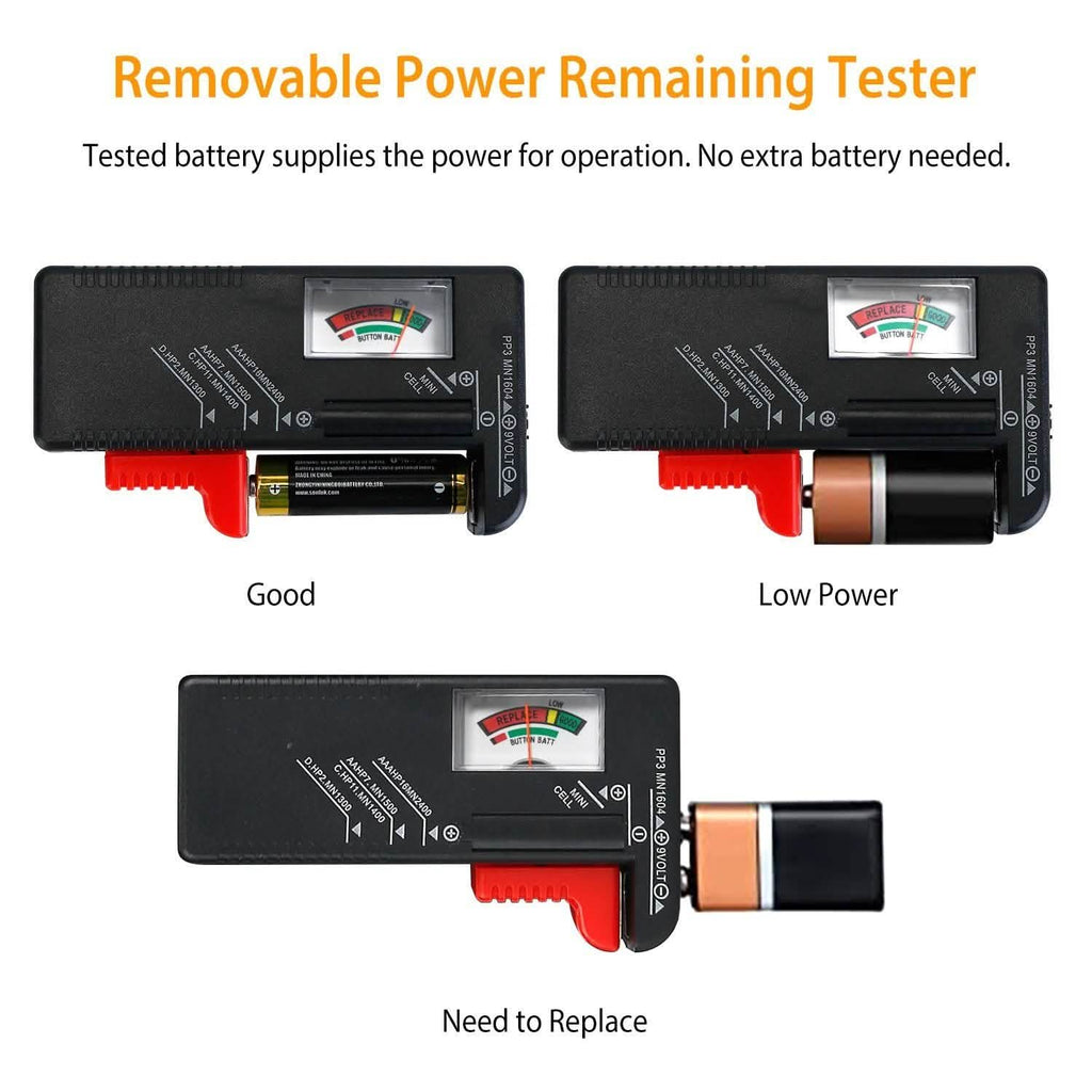 Battery Organizer Storage Case