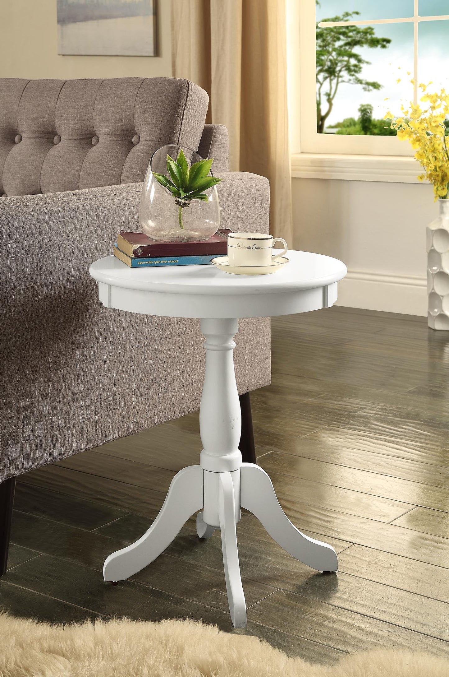 Alger Round Pedestal Table