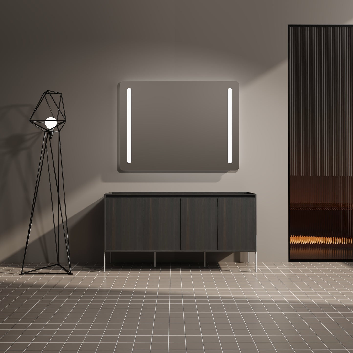 60" Freestanding Bathroom Vanity