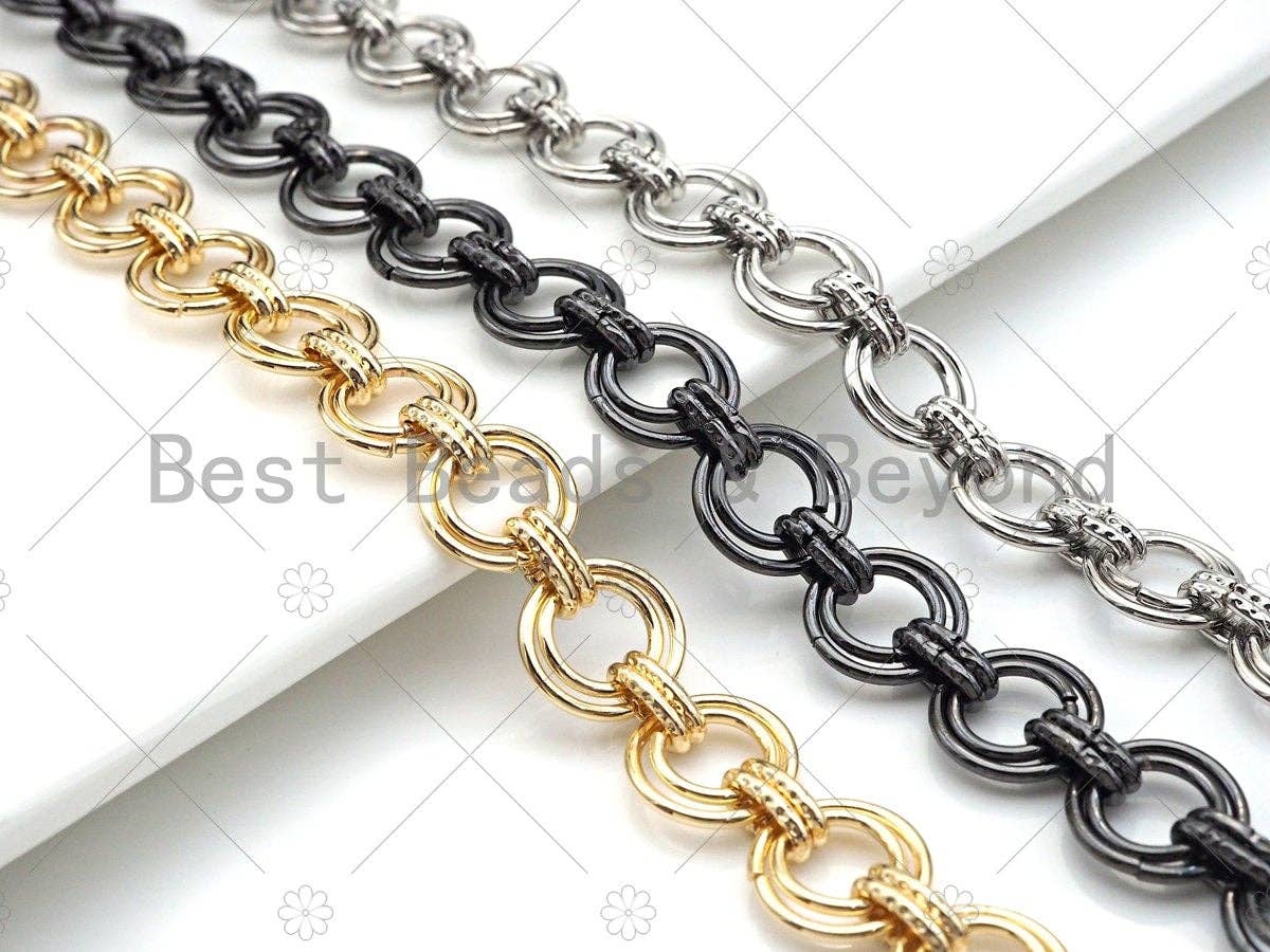 High Quality Hand Made Double Cirle Chain, M302