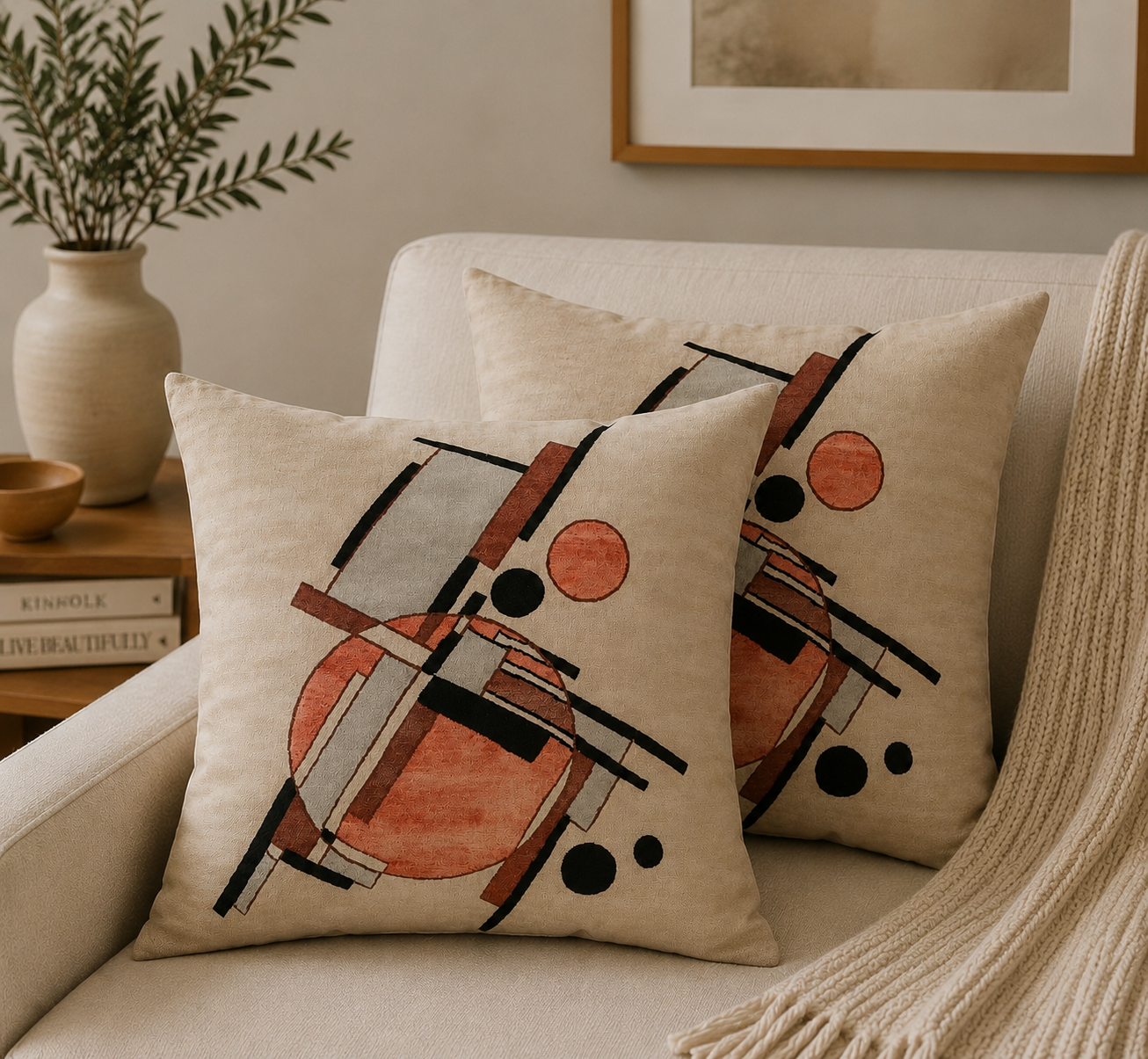 Persian-Inspired Luxurious Accent Cushions