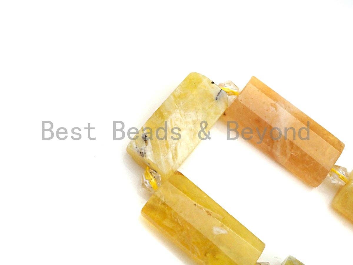 High Quality Natural Yellow Opal Pillow Shape Beads, Natural Opal beads, 13x26mm, sku#U685