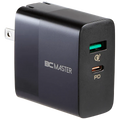 BCMASTER 2-Port Wall Charger 30W USB-C PD and 18W USB-A