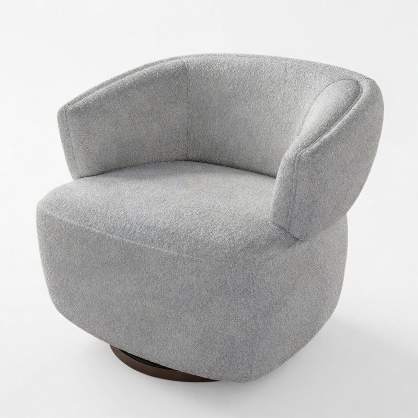 32" Swivel Barrel Accent Chair